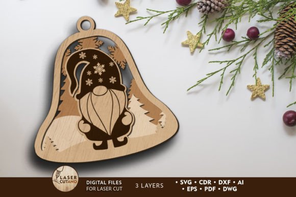 Download Christmas Tree Decor Ornament, Wood Cut - Christmas tree Collection