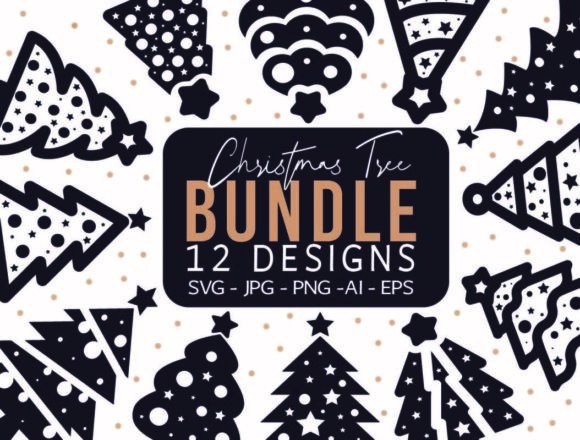 Download Hand Drawn Christmas Tree SVG Bundle - Hand drawn christmas tree svg Collection