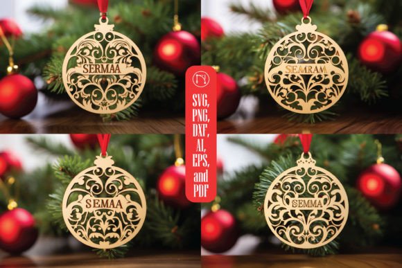 Download Laser Cut Christmas Personalized SVG Set - Personalized svg Collection